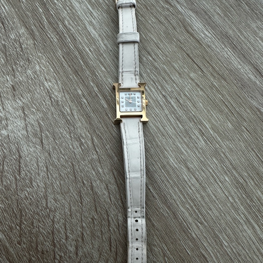 ❌SOLD❌Used Hermes Watch with box